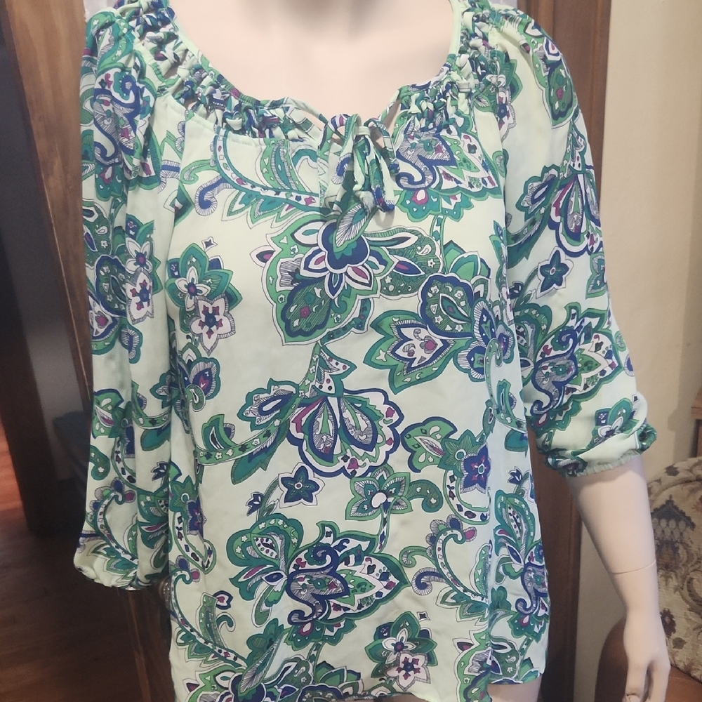 Paisley Blouse From Charter Club